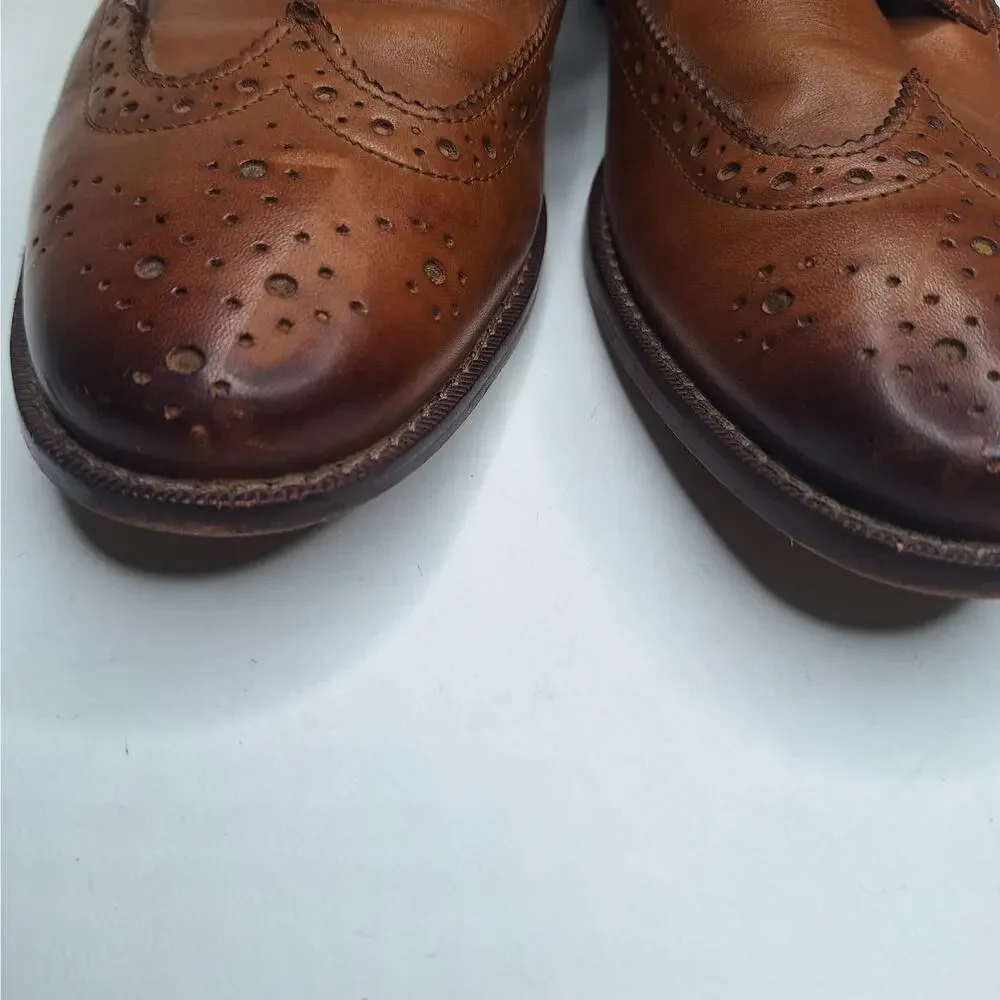 Florsheim Montinaro Men's Wingtip Oxford Dress Shoes 8 3E Extra Wide Memory Foam